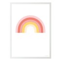 A Little Lovely Company - Plakat Rainbow 70 x 50 cm