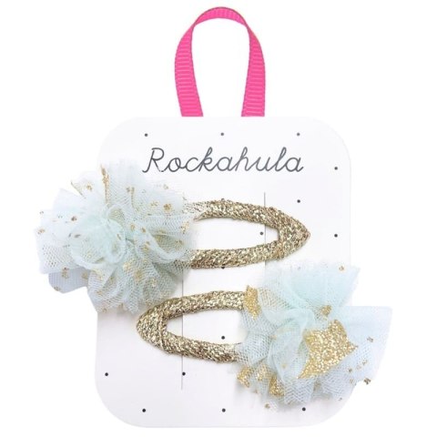 Rockahula Kids spinki do włosów dla dziewczynki 2 szt. Sparkle Star Tulle Ruffle