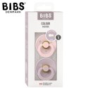 BIBS COLOUR 2-PACK BLOSSOM & DUSKY LILAC S Smoczek Uspokajający kauczuk Hevea