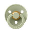 BIBS COLOUR 2-PACK IVORY & SAGE L Smoczek Uspokajający kauczuk Hevea