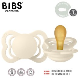 BIBS SUPREME IVORY S Smoczek symetryczny kauczuk Hevea