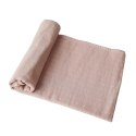 Mushie - otulacz kocyk letni 100% organic cotton Blush 120 x 120