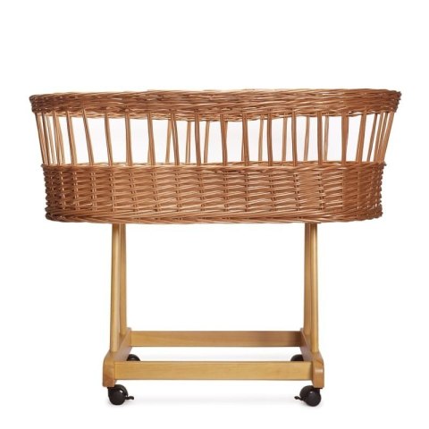 Hi Little One kosz Mojżesza wiklinowy wysoki ze stelażem + liner + materac + prześcieradło 5in1 BEIGE Hi Little One kosz Mojżesza wiklinowy wysoki ze stelażem + liner + materac + prześcieradło 5in1 BEIGE